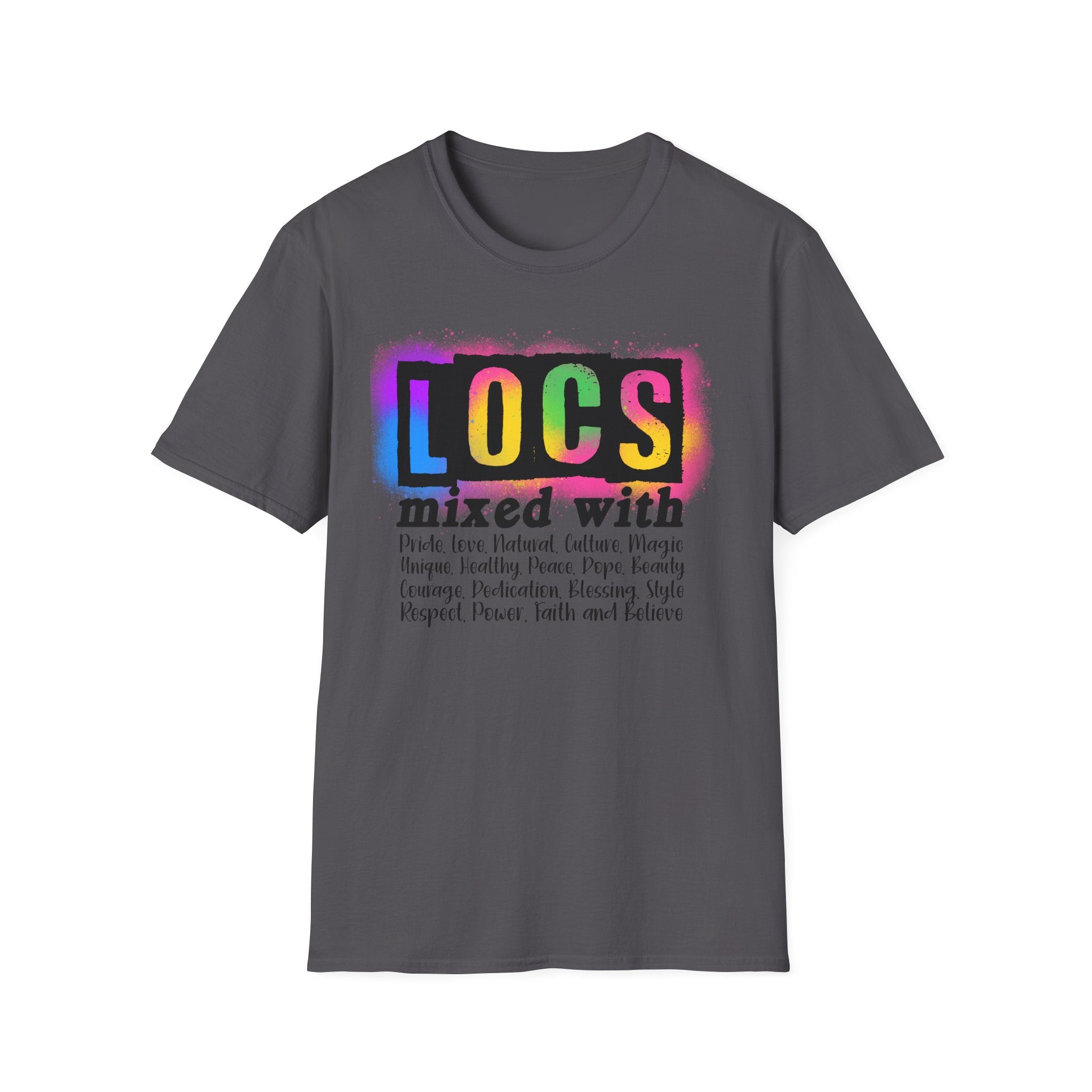 Colorful Locs Mixed With