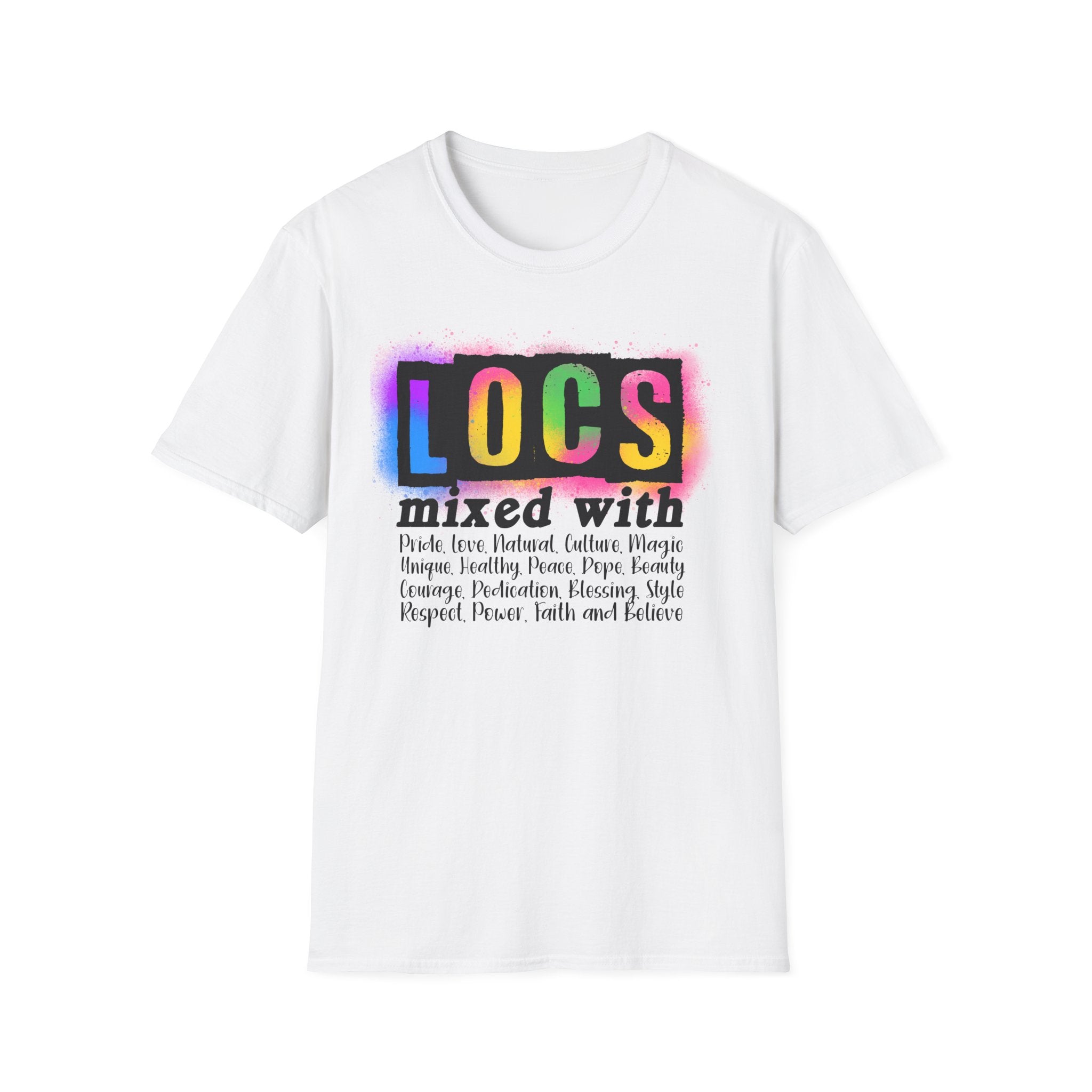 Colorful Locs Mixed With
