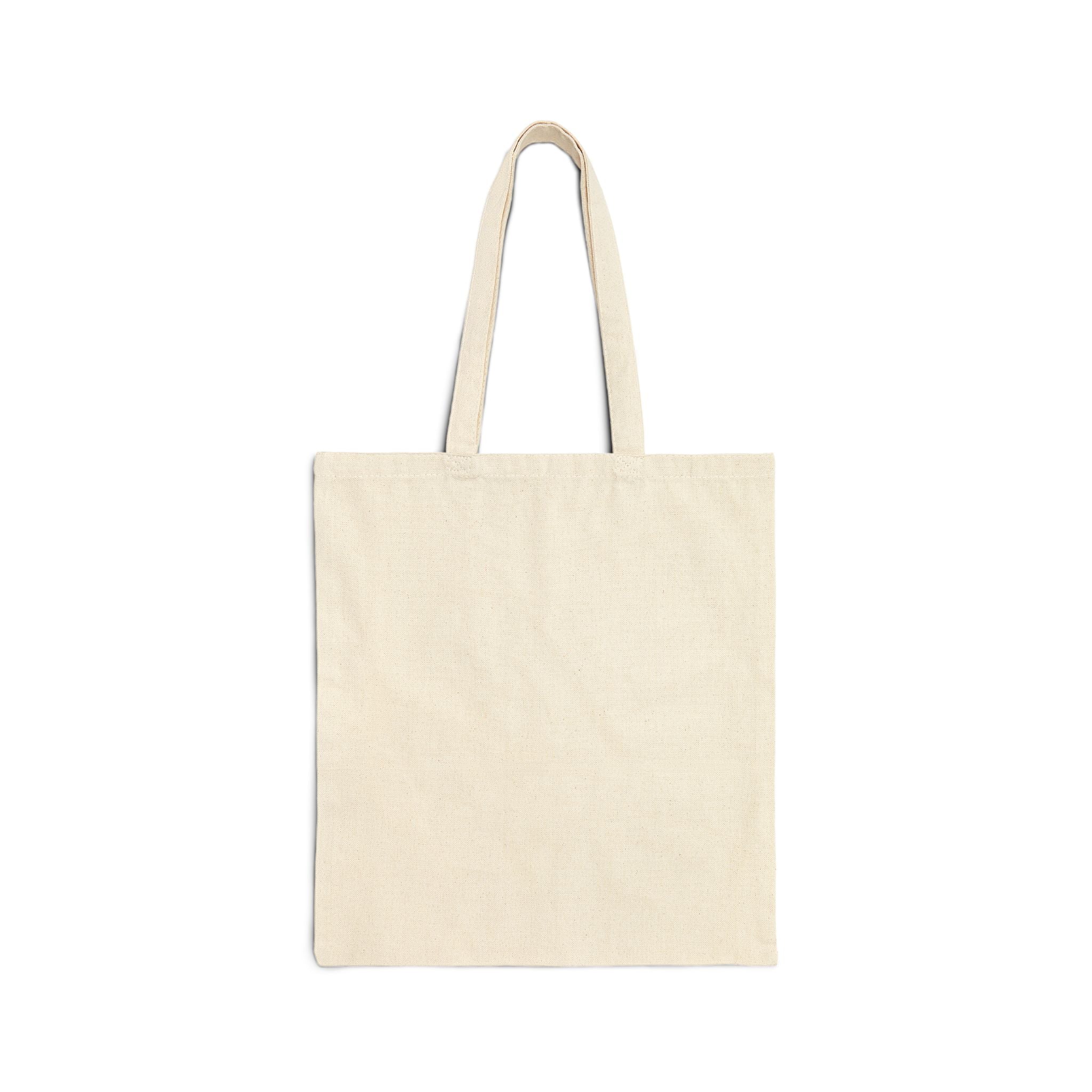 Tote Bag — "Brains & Beauty, Locs For Days" Natural Cotton Canvas Tote