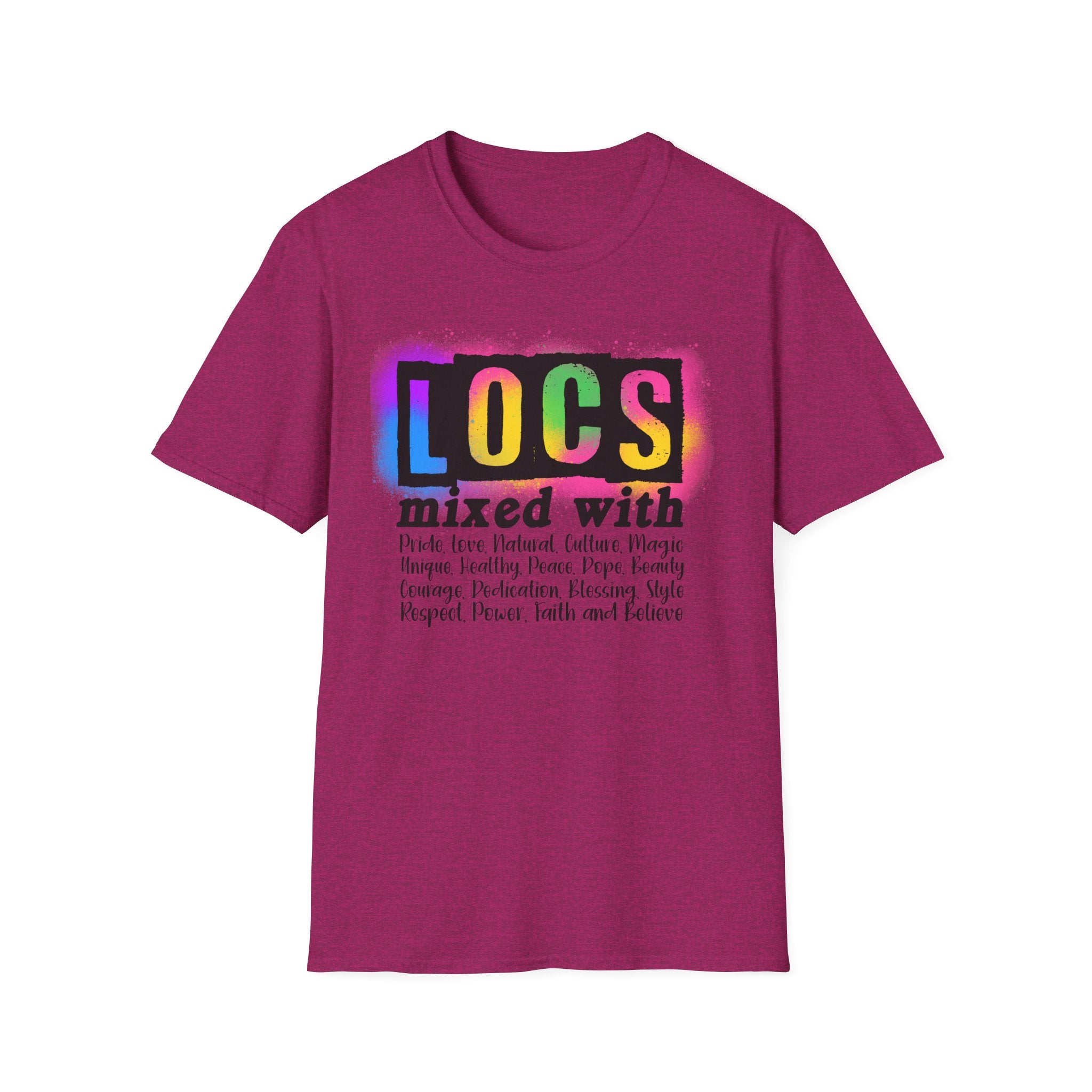 Colorful Locs Mixed With