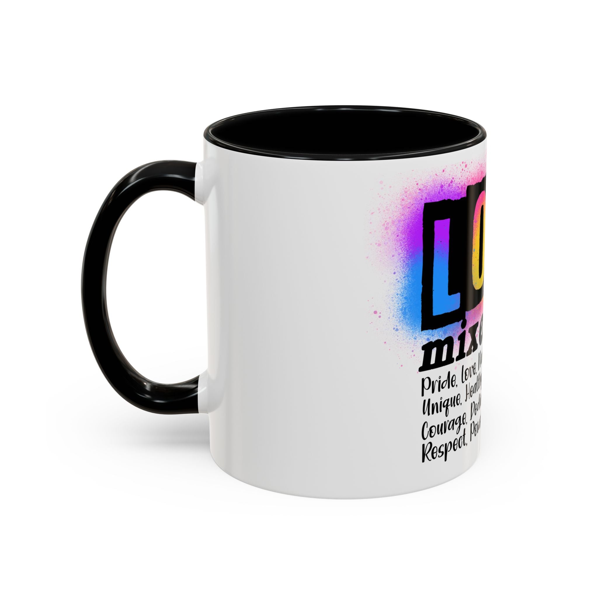 Locs Pride Coffee Mug — "LOCs mixed with" Inspirational Natural Hair Gift (11/15oz)