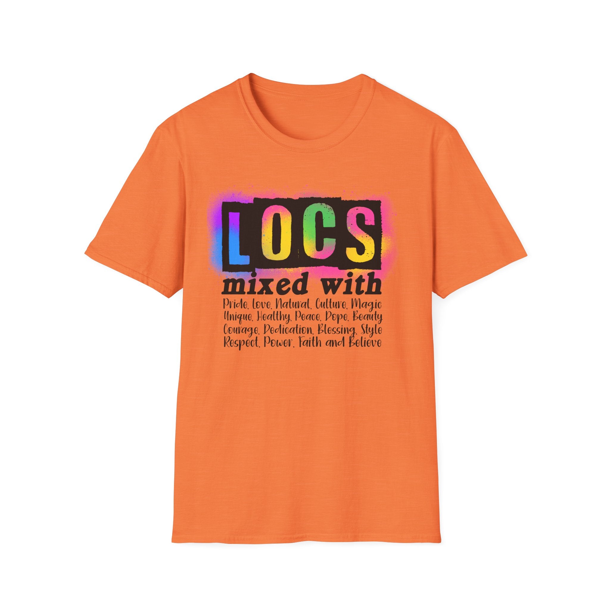 Colorful Locs Mixed With