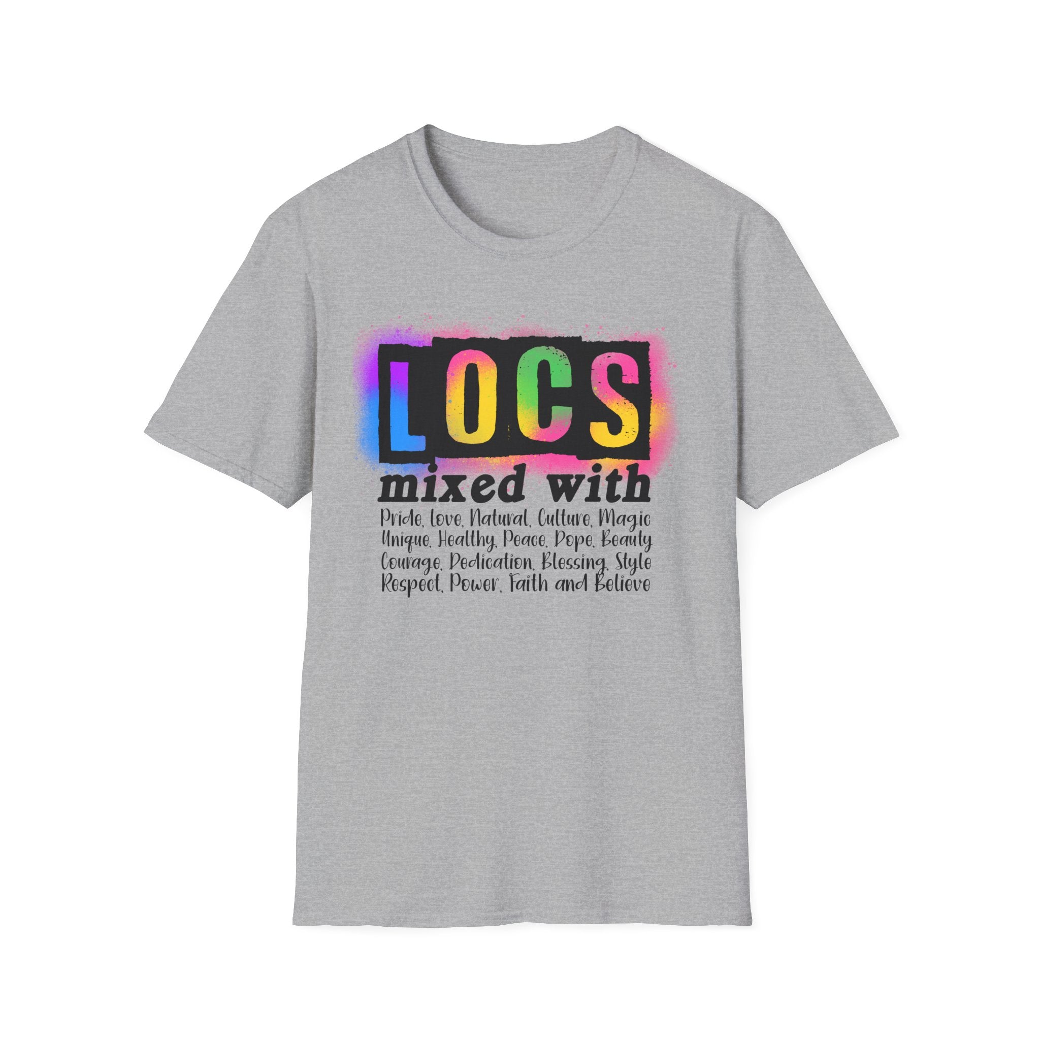 Colorful Locs Mixed With