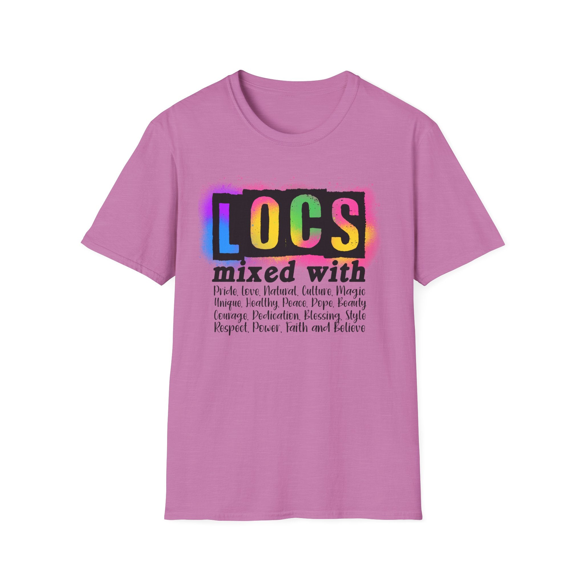 Colorful Locs Mixed With