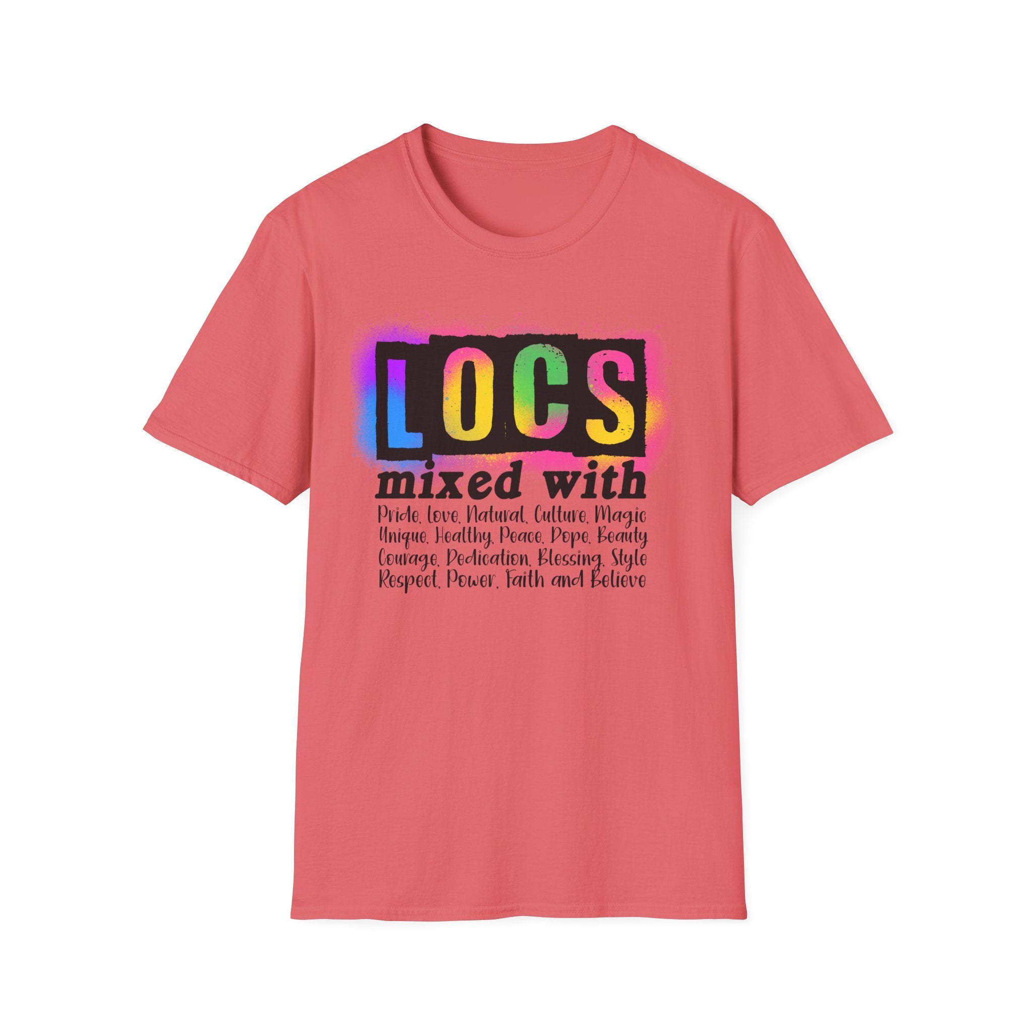 Colorful Locs Mixed With