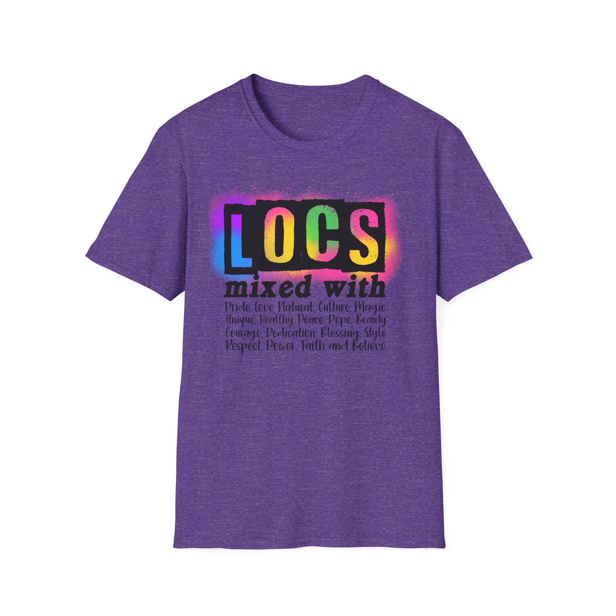 Colorful Locs Mixed With