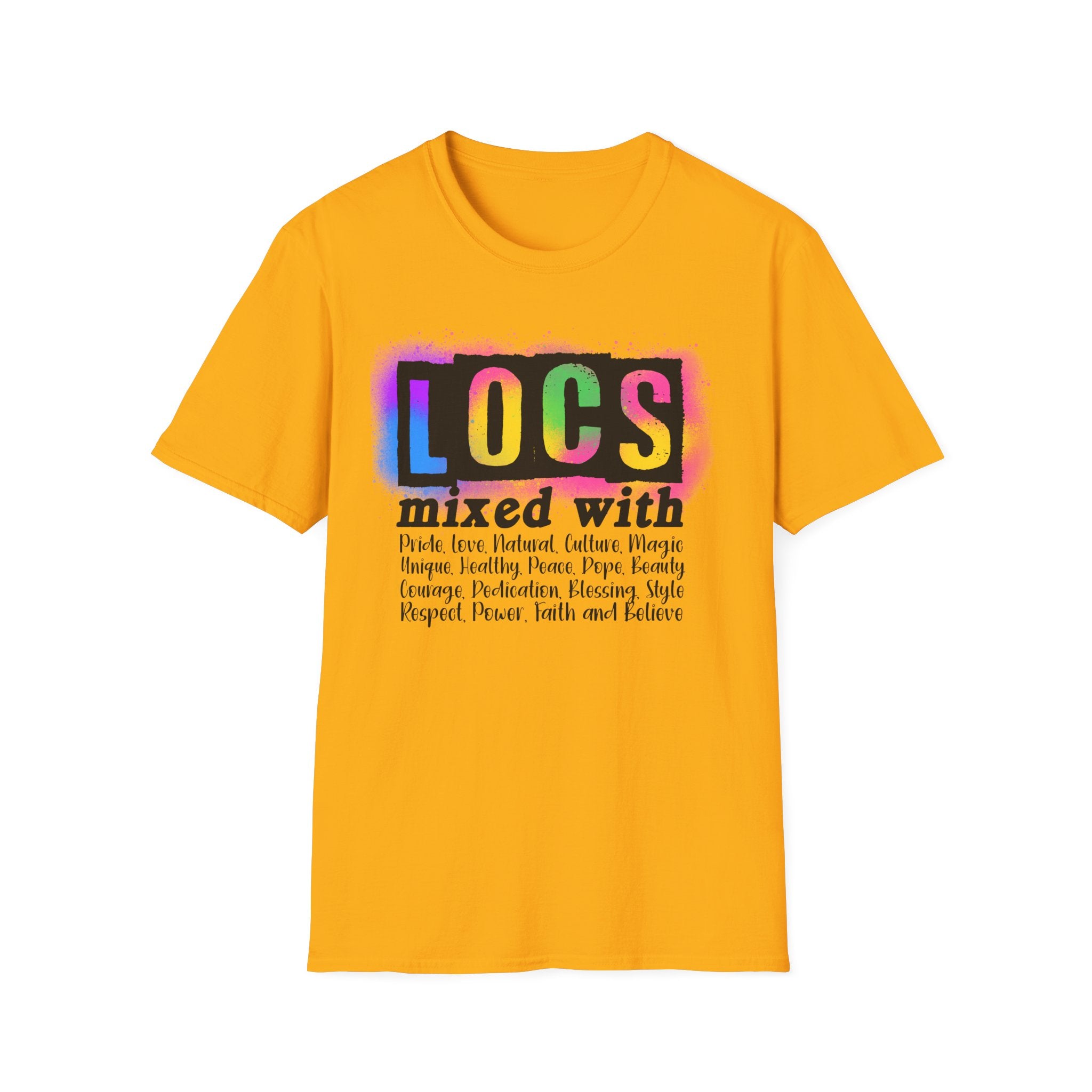 Colorful Locs Mixed With
