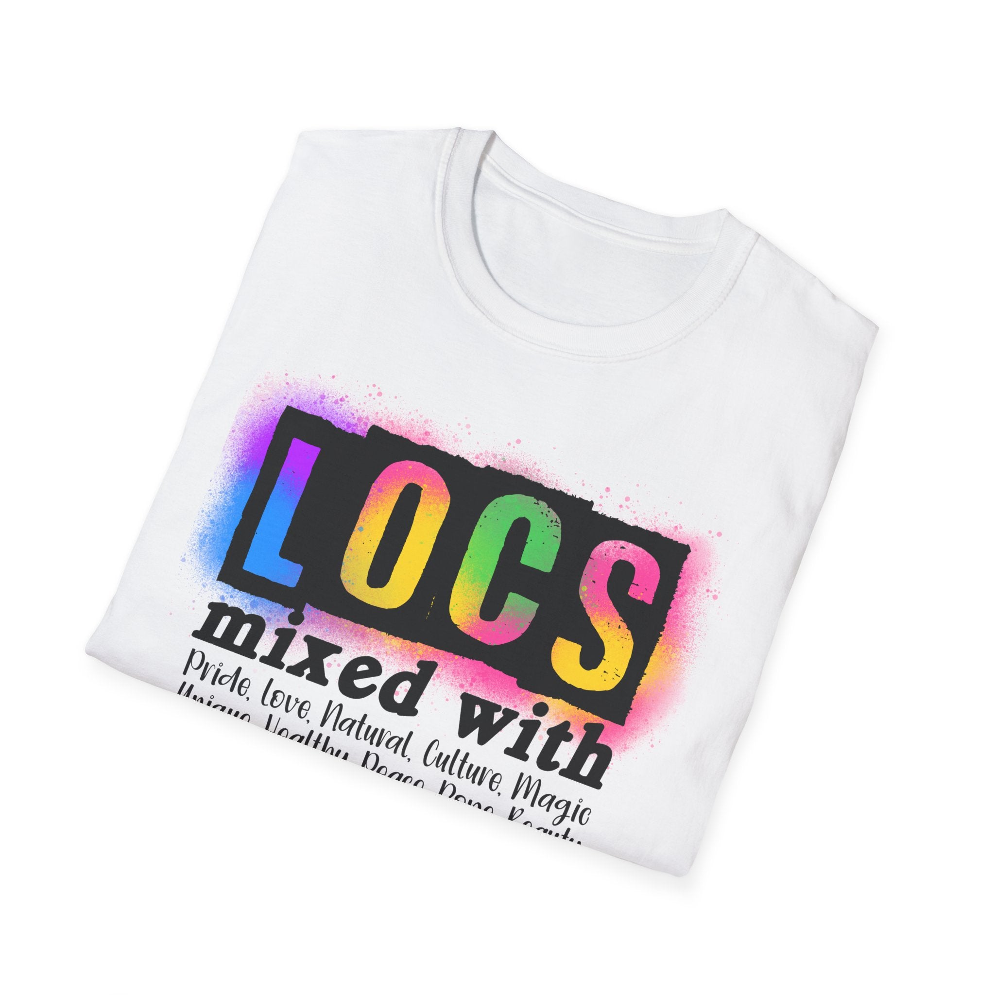 Colorful Locs Mixed With